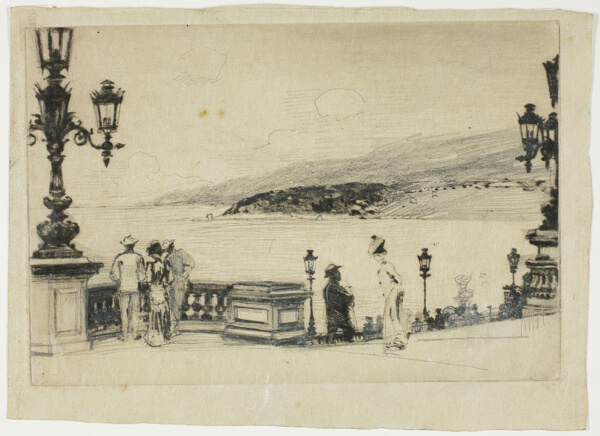 Study for The Terrace, Monte Carlo