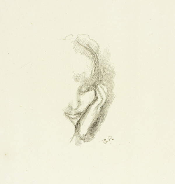 Head of a Woman Leaning on Her Hand