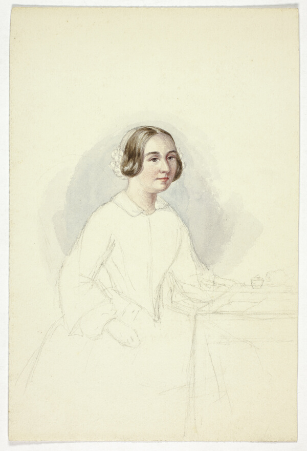 Young Woman at Writing Desk