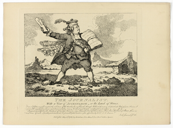 The Journalist, from Boswell's Tour of the Hebrides