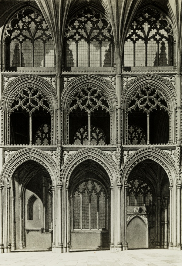 Ely Cathedral: Choir from an Engraving