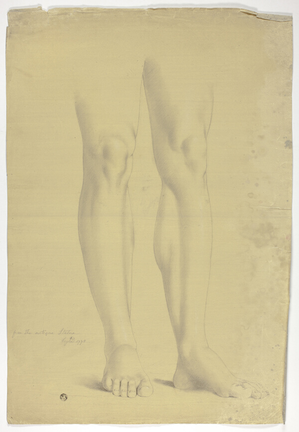 Legs after Antique Statue of Standing Figure