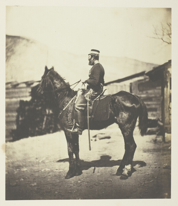 Quartermaster Hill, 4th Lt. Dragoons. The Horse taken immediately after the winter season.