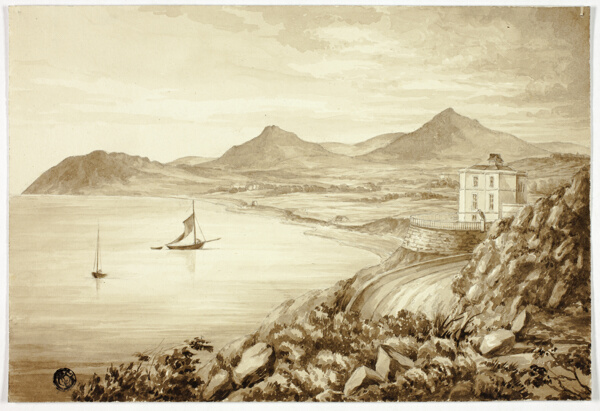 Val of Shanganagh, Dún Laoghaire, with Boats