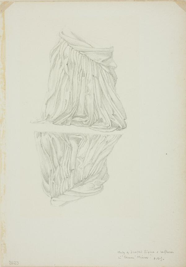 Draped Figure and Reflection, study for Mirror of Venus