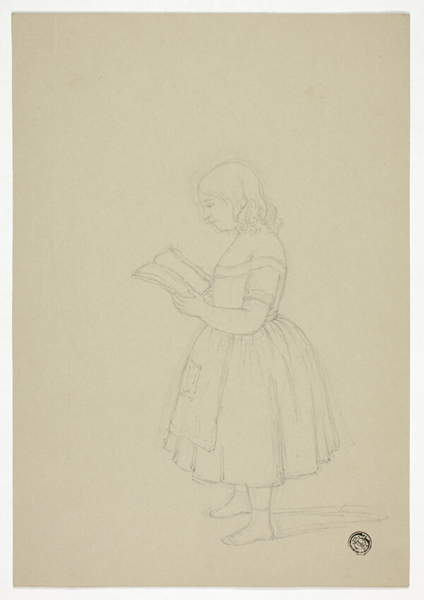 Young Girl Reading