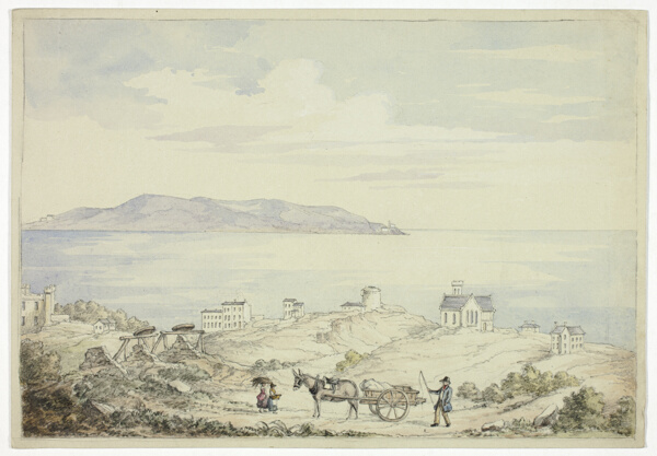 View of Dalkey from the Road
