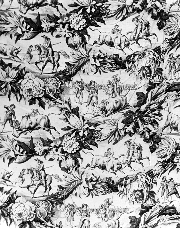 Tauromachine (The Bull Fight) (Furnishing Fabric)