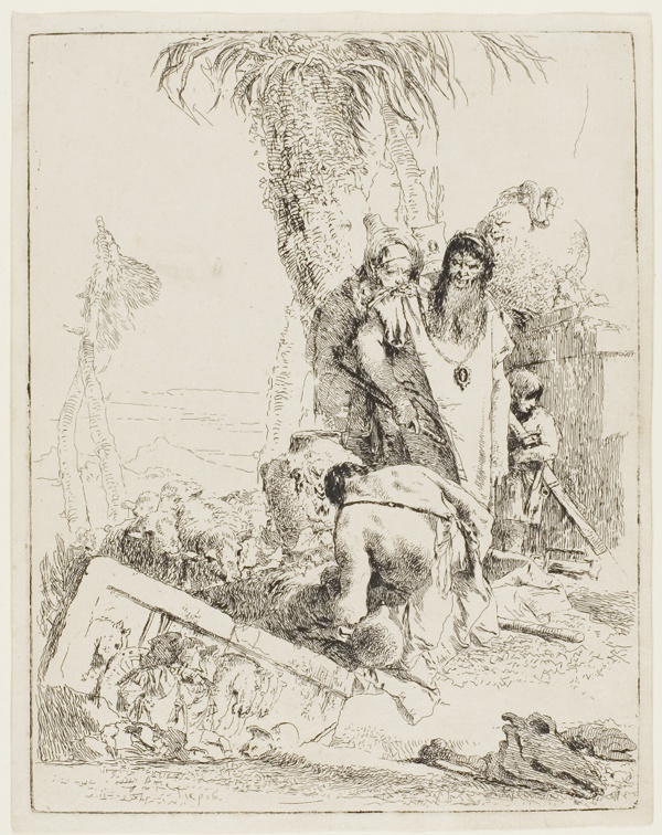 A Shepherd with Two Magicians, from Scherzi