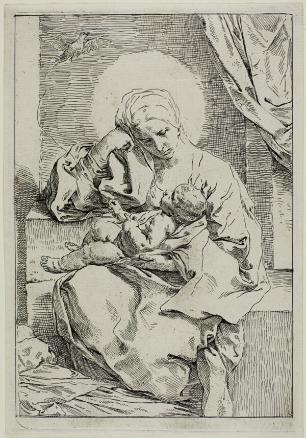 Madonna and Child with a Finch