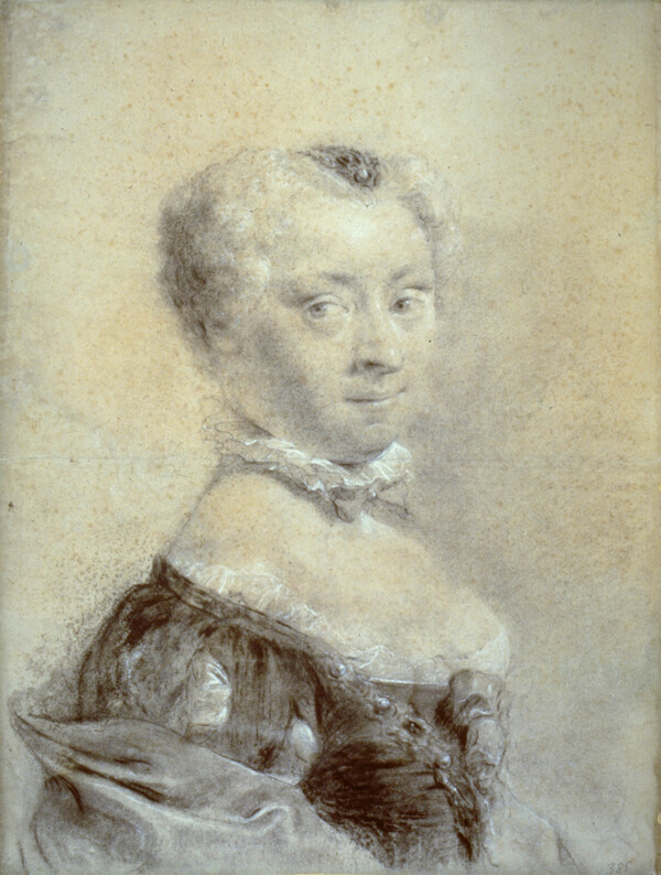 Portrait of Sophie Juliane von der Schulenburg