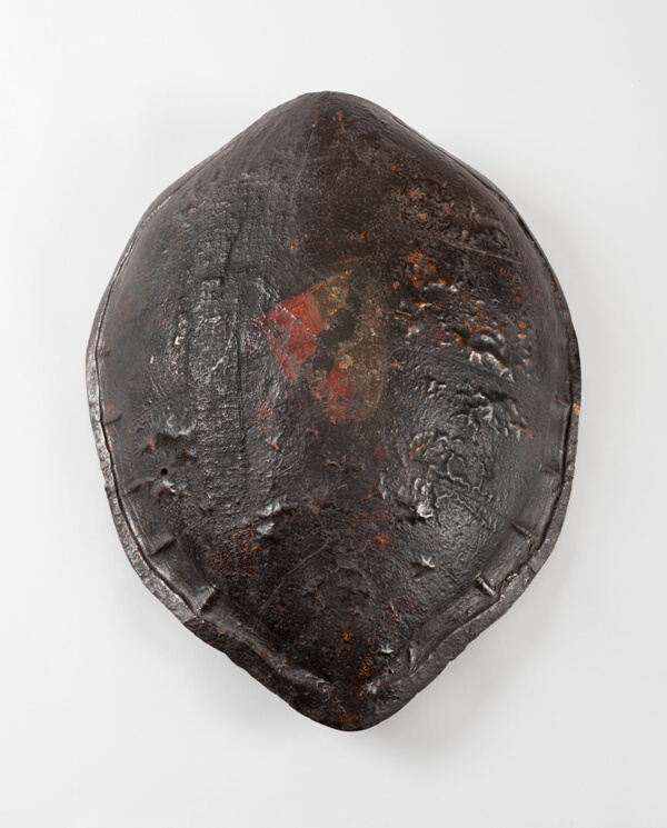 Tortoise Shell Painted with the Arms of the Behaim Family