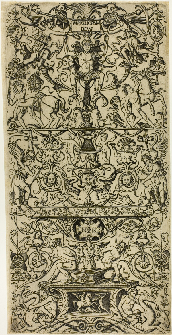 Ornament Panel with Mars, God of Battles
