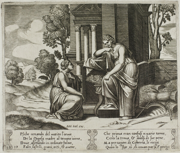 Ceres Refusing Any Assistance to Psyche