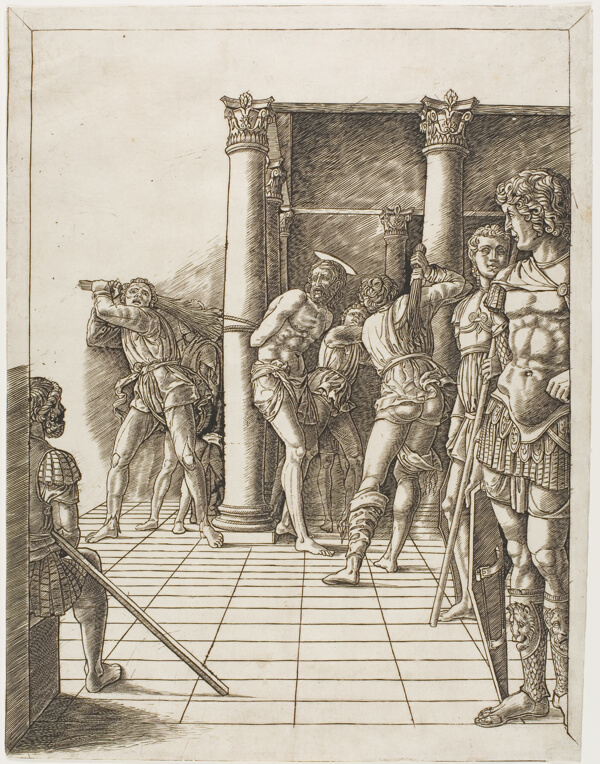 The Flagellation of Christ, with the Pavement