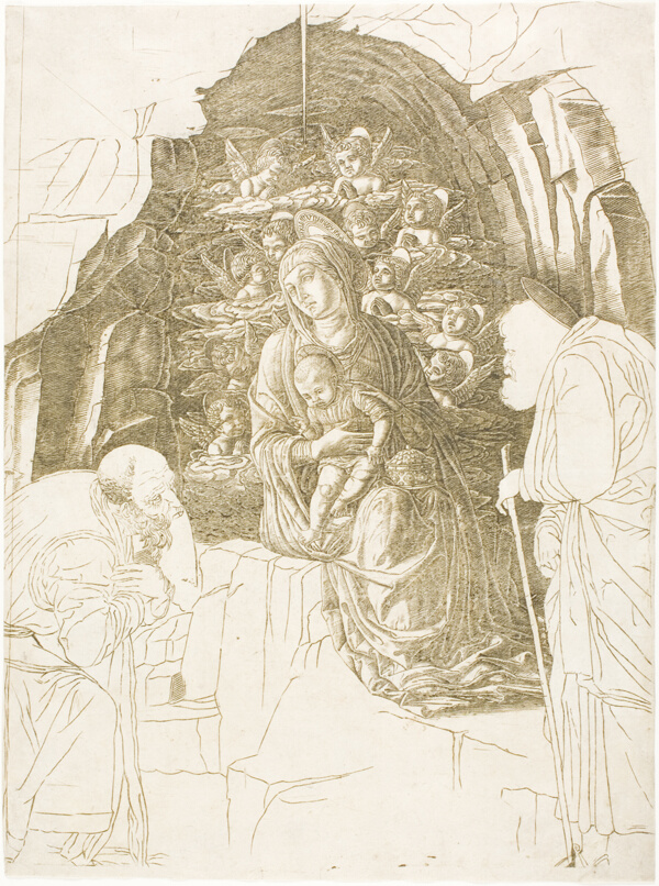 The Adoration of the Magi (Virgin of the Grotto)