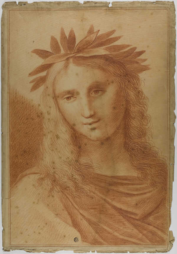 Woman Crowned with Laurel