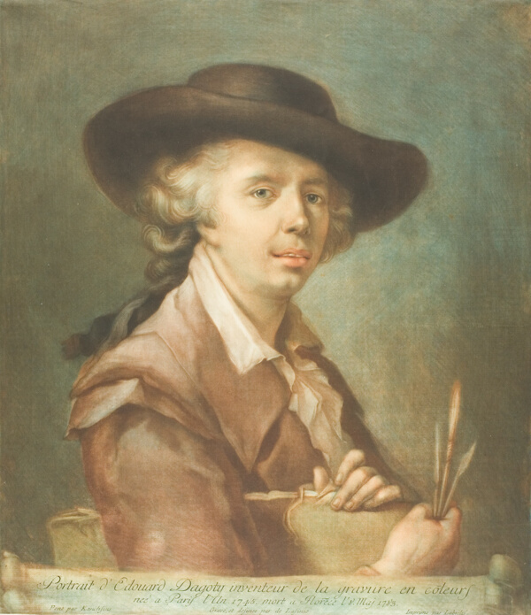 Portrait of Edouard Dagoty