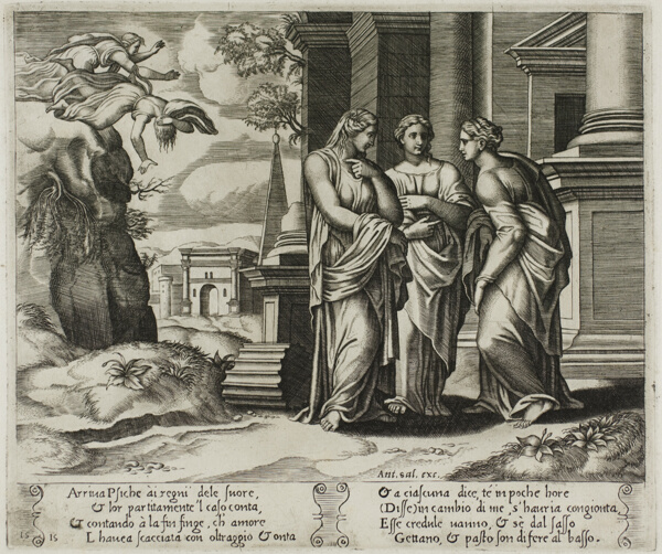 Psyche Telling Her Misfortune to Her Sisters