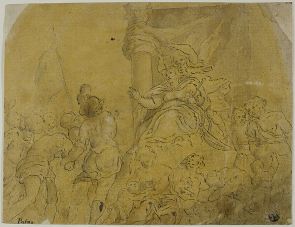 Study for Venice, Crowned by Victory, Receiving Her Subject Peoples