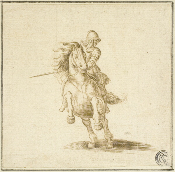 Soldier on Galloping Horse