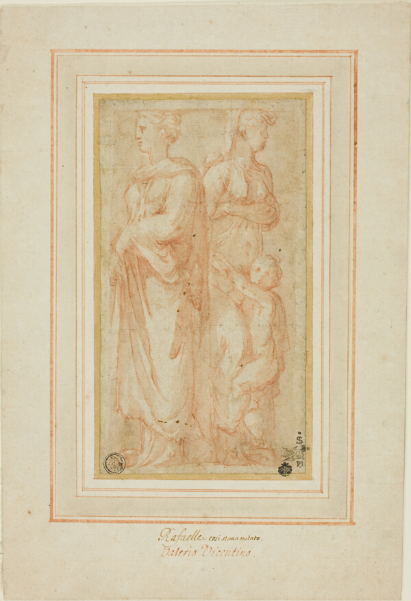 Two Female Figures with Child