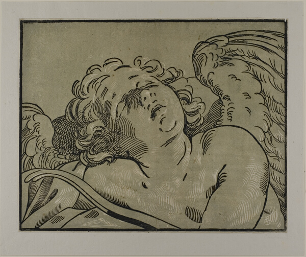 Bust of Sleeping Cupid