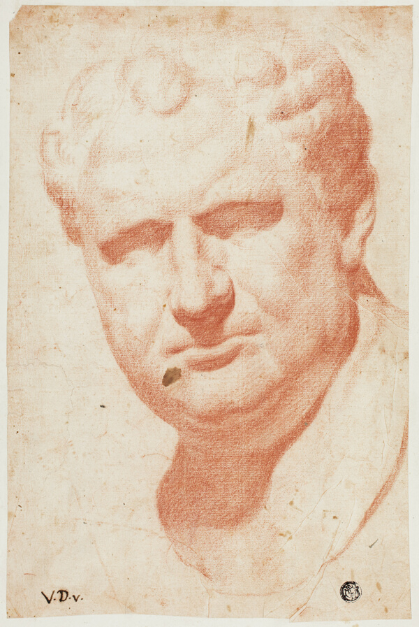 Ancient Portrait Bust of Vespasian