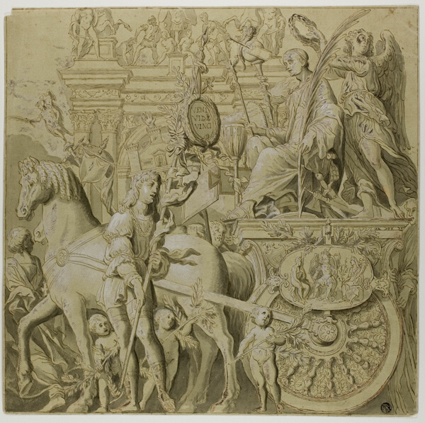 Triumphs of Julius Caesar: Canvas No. IX