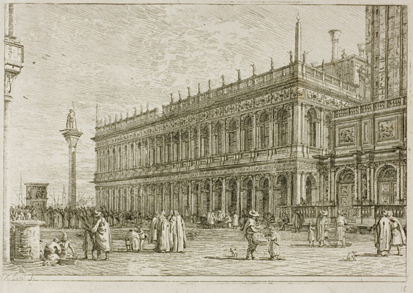 The Library, from Vedute
