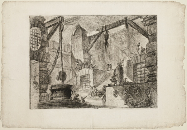 The Well, plate 13 from Imaginary Prisons