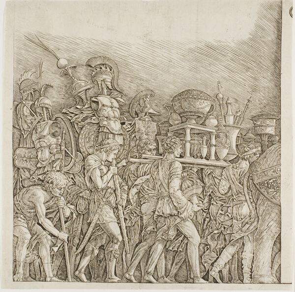 Triumph of Caesar: Soldiers Carrying Trophies