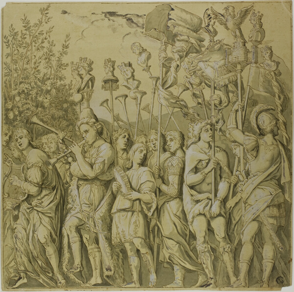 Triumphs of Julius Caesar: Canvas No. VII