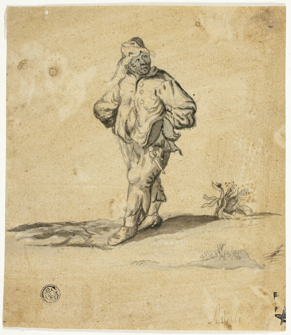 Standing Peasant with Arms Akimbo
