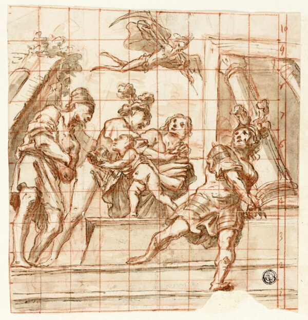Allegorical Scene with Father Time