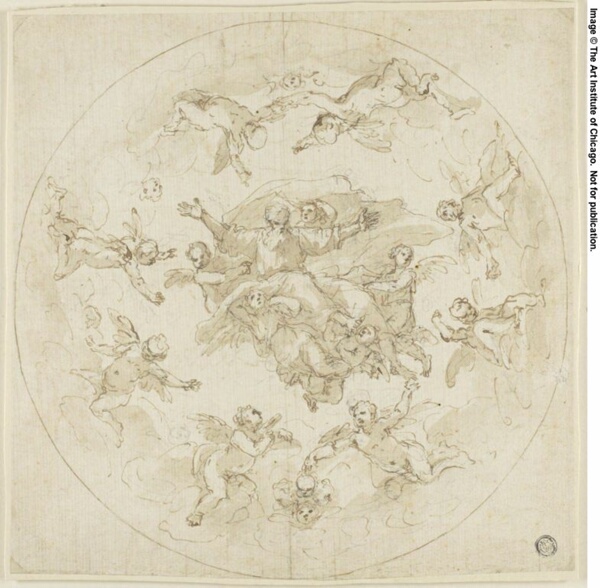 God the Father Surrounded by Putti