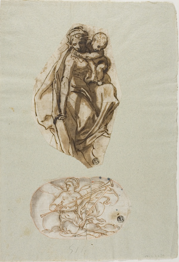 Woman with Child, and Pheme