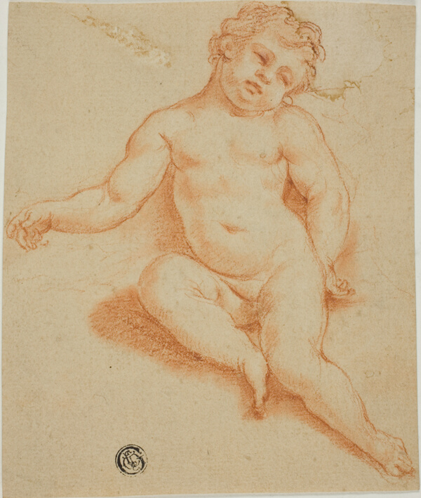 Seated Putto