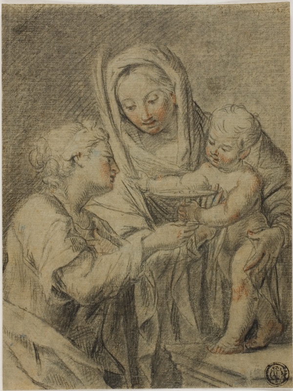 Virgin and Child with Saint Lucy