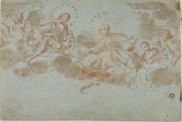 Christ and the Virgin in Glory