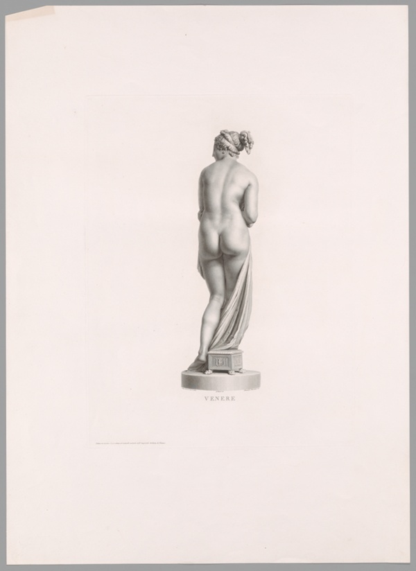 Venus, Back View, from Oeuvre de Canova