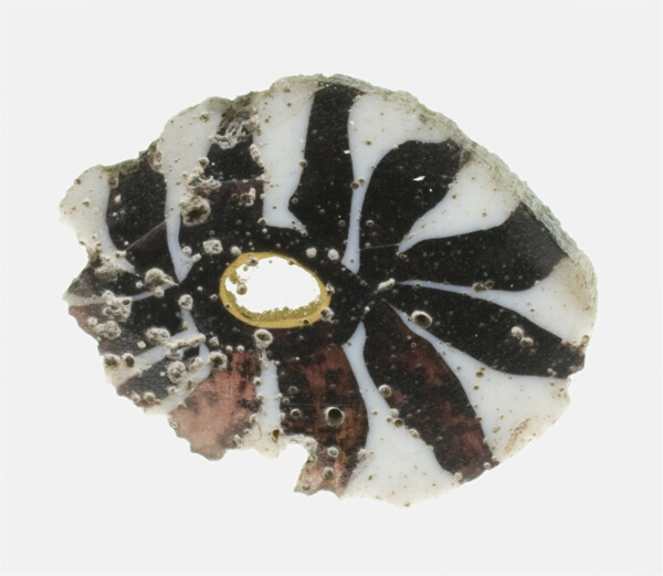 Fragment of an Inlay Depicting a Rosette