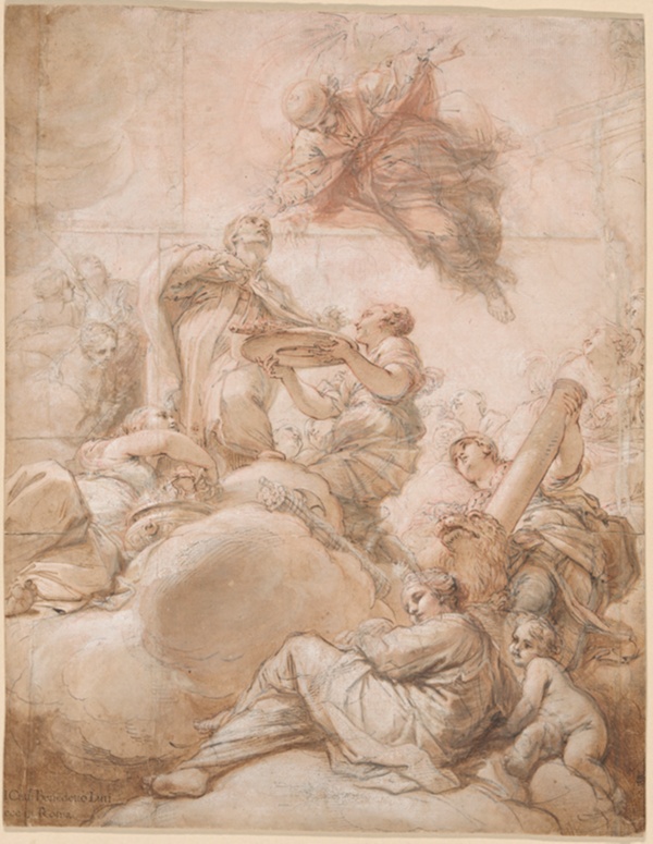 Allegory of the Elevation of Cardinal Deacon Oddone Colonna to the Papal Chair as Pope Martin V