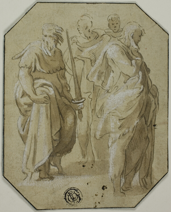Saint Paul and Three Other Standing Figures