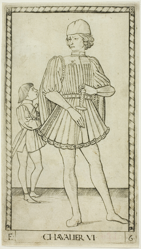 The Knight, plate six from The Ranks and Conditions of Men