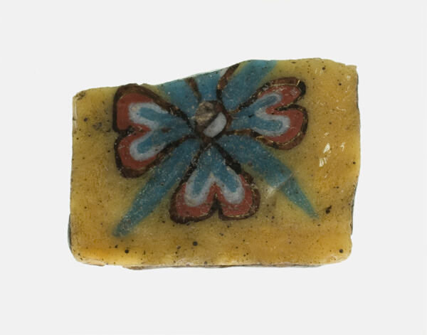 Fragment of a Floral Inlay