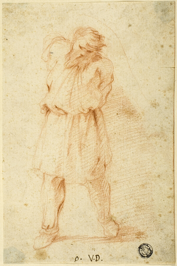 Figure with Arms Tied Behind His Back