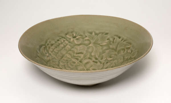 Bowl with Peonies