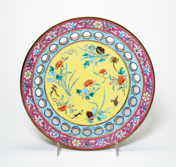 Plate with Talismans for Duanwujie (Dragon Boat Festival)
