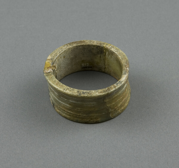 Ring with raised lines